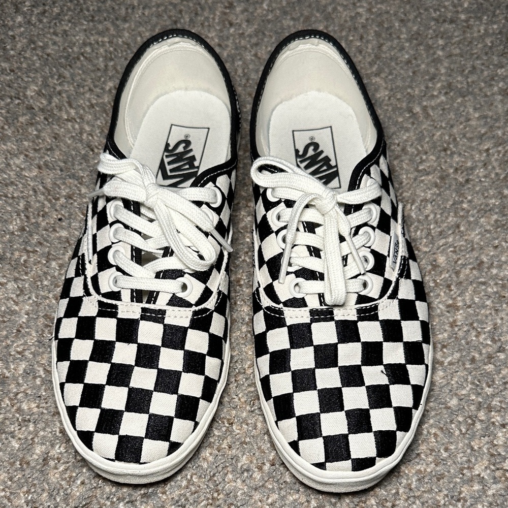 Vans Authentic Low-Pro Embroidered Check
